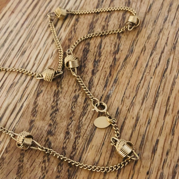 Vintage Avon Necklace, Choker Style, 15”, Gold Tone - Picture 7 of 7